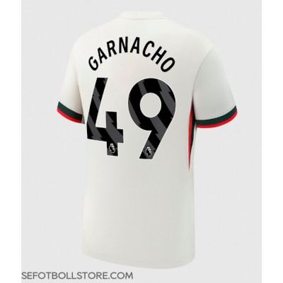 Chelsea Alejandro Garnacho #49 Replika Bortatröja 2025-26 Kortärmad Chelsea Alejandro Garnacho #49 Replika Bortatröja 2025-26 Kortärmad